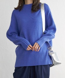 ikka | ハイネックバックスリットプルオーバー(ニット/セーター)