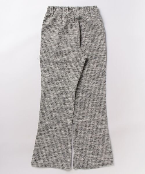 clear（クリア）の「ストレッチツイードフレアパンツ[低身長用サイズ有]≪2024SS≫（その他パンツ・レディース・ベージュ/ブラック/ピンク/グリーン・F/XS）」の5枚目の写真