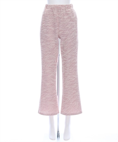 clear（クリア）の「ストレッチツイードフレアパンツ[低身長用サイズ有]≪2024SS≫（その他パンツ・レディース・ベージュ/ブラック/ピンク/グリーン・F/XS）」の16枚目の写真