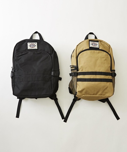 CUBE SUGAR(キューブシュガー)の「ワッペン付バックパック(バックパック/リュック・レディース・ブラック/ベージュ・M)」の13枚目の写真