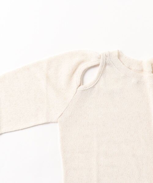 ODORATA（オドラタ）の「オープンショルダープルオーバー（Tシャツ/カットソー・レディース・ブラック/アイボリー・FREE）」の11枚目の写真