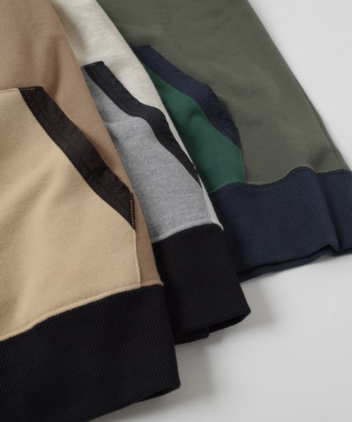 PEN FIELD（ペンフィールド）の「【Penfield】TC裏毛・カラーブロックパーカー（その他トップス・キッズ・カーキ/ベージュ/オートミール・150cm/160cm/170cm/140cm）」の16枚目の写真