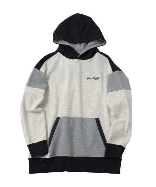 PEN FIELD（ペンフィールド）の「【Penfield】TC裏毛・カラーブロックパーカー（その他トップス・キッズ・カーキ/ベージュ/オートミール・150cm/160cm/170cm/140cm）」の17枚目の写真