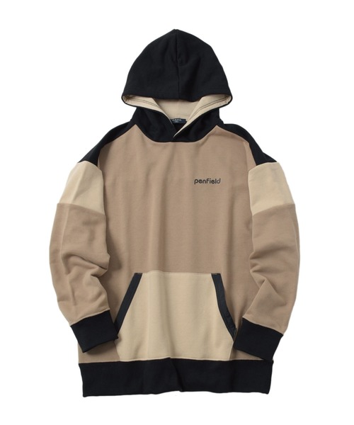 PEN FIELD（ペンフィールド）の「【Penfield】TC裏毛・カラーブロックパーカー（その他トップス・キッズ・カーキ/ベージュ/オートミール・150cm/160cm/170cm/140cm）」の18枚目の写真
