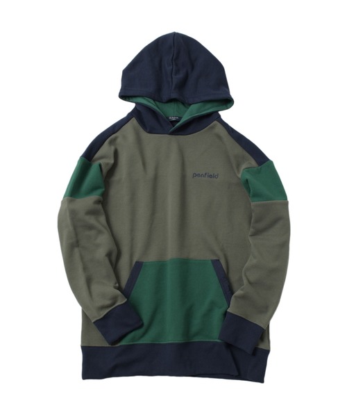 PEN FIELD（ペンフィールド）の「【Penfield】TC裏毛・カラーブロックパーカー（その他トップス・キッズ・カーキ/ベージュ/オートミール・150cm/160cm/170cm/140cm）」の19枚目の写真