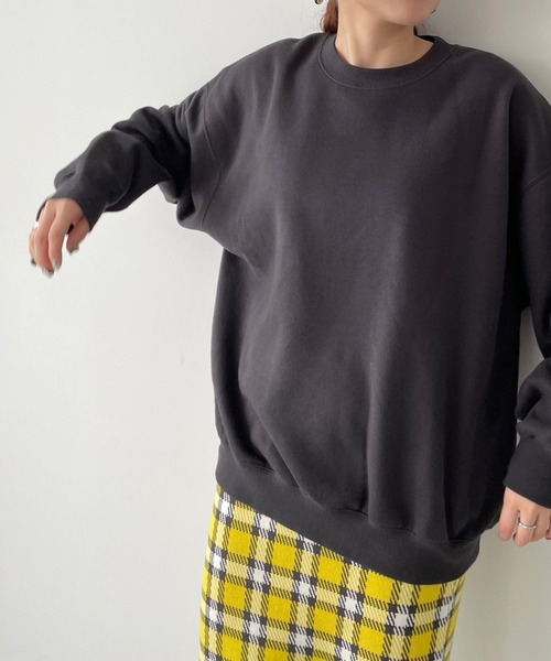 LOWRYS FARM(ローリーズファーム)の「ウラケピーチキモウプルオーバーLS 971131(スウェット・レディース・ピンク/ライトイエロー/アイボリー/ブラック/パープル・FREE)」の20枚目の写真
