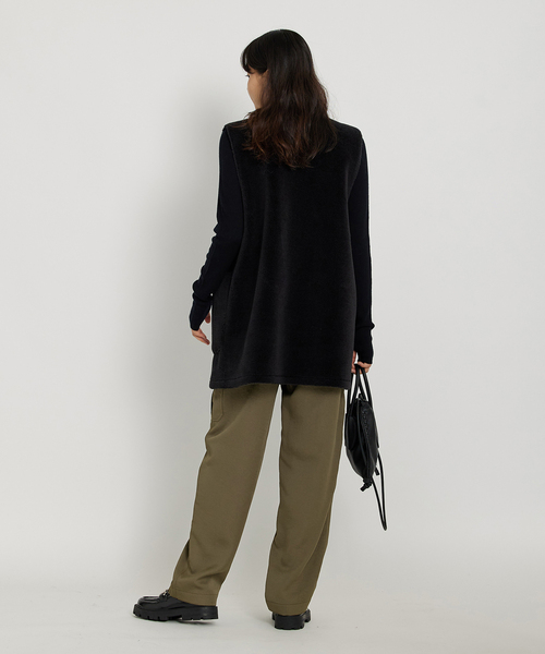 JOURNAL STANDARD(ジャーナルスタンダード)の「ストレッチサテンミリタリーパンツ(カーゴパンツ・レディース・アイボリー/カーキ・36/38)」の12枚目の写真