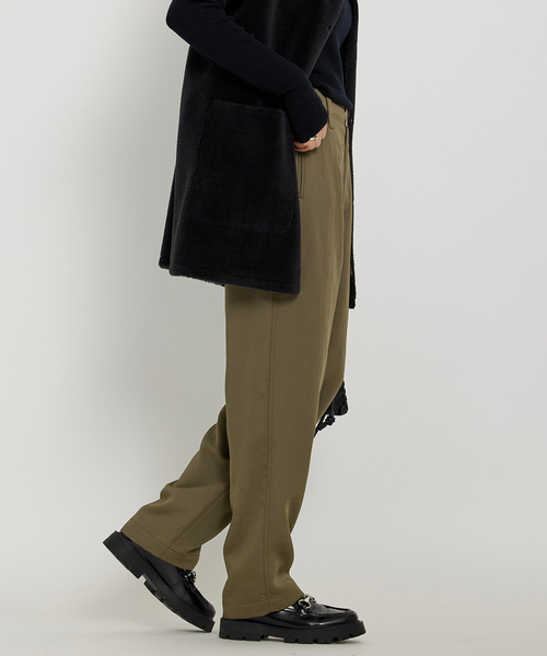 JOURNAL STANDARD(ジャーナルスタンダード)の「ストレッチサテンミリタリーパンツ(カーゴパンツ・レディース・アイボリー/カーキ・36/38)」の16枚目の写真