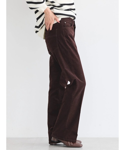 AMERICAN HOLIC(アメリカンホリック)の「コーデュロイフレアパンツ(その他パンツ・レディース・ベージュ/ブラウン・M/S/L/XS)」の6枚目の写真