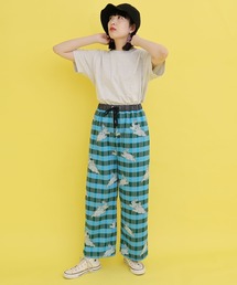 新品未使用 didizizi ディディジジ 馬 チェック ジャガード