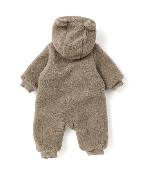 n.o.u.s（ノウズ）の「n.o.u.s クマ着ぐるみジャンプスーツ（おくるみ・キッズ・クリーム/ベージュ・70cm/80ｃｍ）」の4枚目の写真