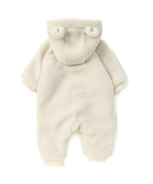 n.o.u.s（ノウズ）の「n.o.u.s クマ着ぐるみジャンプスーツ（おくるみ・キッズ・クリーム/ベージュ・70cm/80ｃｍ）」の6枚目の写真