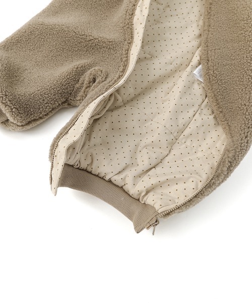 n.o.u.s（ノウズ）の「n.o.u.s クマ着ぐるみジャンプスーツ（おくるみ・キッズ・クリーム/ベージュ・70cm/80ｃｍ）」の18枚目の写真