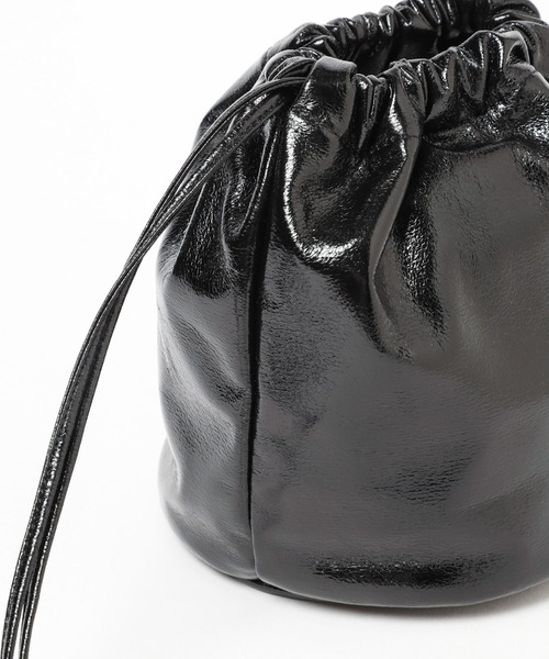 LEPSIM（レプシィム）の「メタリックミニ巾着バッグ　987073（ショルダーバッグ・レディース・シルバー/ブルー/ブラック・ONE SIZE）」の15枚目の写真