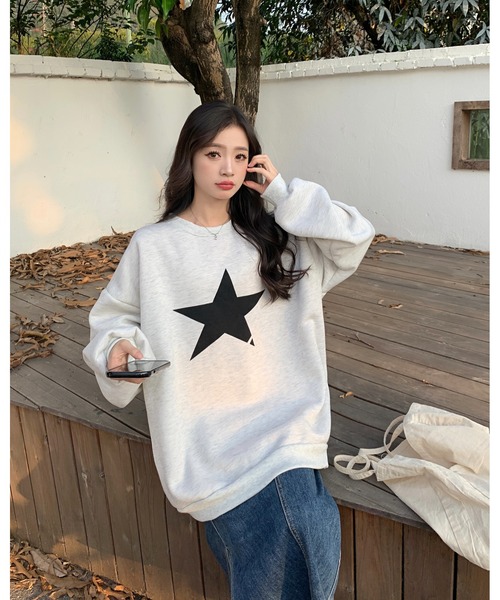 トレーナー スウェット CHERIE TOPS レディース 楽天市場】CHERIE（長さ（袖）長袖）（スウェット・トレーナー