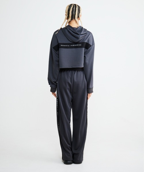 新品未使用♡カットワークパフ袖パーカー 新品未使用♡カットワークパフ袖パーカー ◇サガラ刺繍ワッペン