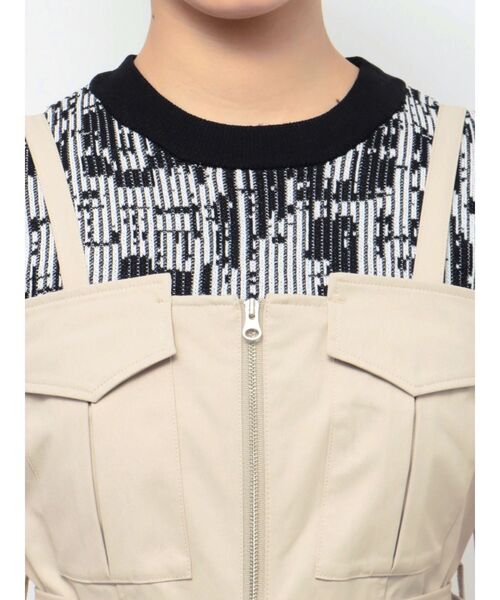 MURUA(ムルーア)の「デザインビスチェトップス(シャツ/ブラウス・レディース・ベージュ/ブルー/ブラック・FREE)」の19枚目の写真