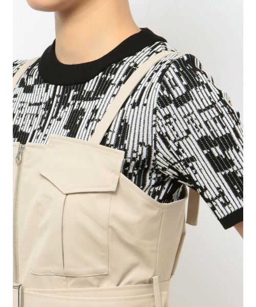 MURUA(ムルーア)の「デザインビスチェトップス(シャツ/ブラウス・レディース・ベージュ/ブルー/ブラック・FREE)」の20枚目の写真