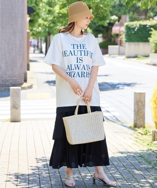 LAVEANGE（ラビアンジェ）の「ラメかごバッグ（かごバッグ・レディース・ゴールド/シルバー・F）」の18枚目の写真