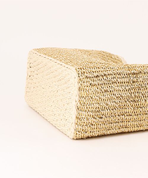 LAVEANGE（ラビアンジェ）の「ラメかごバッグ（かごバッグ・レディース・ゴールド/シルバー・F）」の21枚目の写真