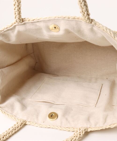 LAVEANGE（ラビアンジェ）の「ラメかごバッグ（かごバッグ・レディース・ゴールド/シルバー・F）」の22枚目の写真