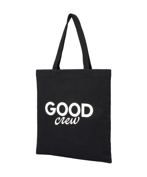 Mac-House(マックハウス)の「GOOD CREW ロゴプリントツイルトートバッグ(トートバッグ・レディース・イエロー/ブルー/ベージュ/ブラウン/ブラック/グリーン・フリー)」の11枚目の写真
