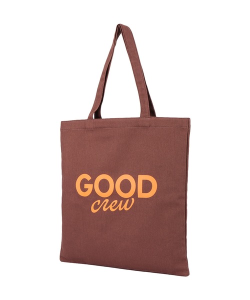 Mac-House(マックハウス)の「GOOD CREW ロゴプリントツイルトートバッグ(トートバッグ・レディース・イエロー/ブルー/ベージュ/ブラウン/ブラック/グリーン・フリー)」の12枚目の写真