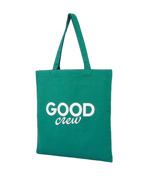 Mac-House(マックハウス)の「GOOD CREW ロゴプリントツイルトートバッグ(トートバッグ・レディース・イエロー/ブルー/ベージュ/ブラウン/ブラック/グリーン・フリー)」の14枚目の写真