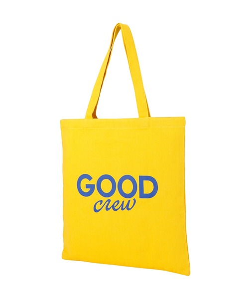 Mac-House(マックハウス)の「GOOD CREW ロゴプリントツイルトートバッグ(トートバッグ・レディース・イエロー/ブルー/ベージュ/ブラウン/ブラック/グリーン・フリー)」の16枚目の写真