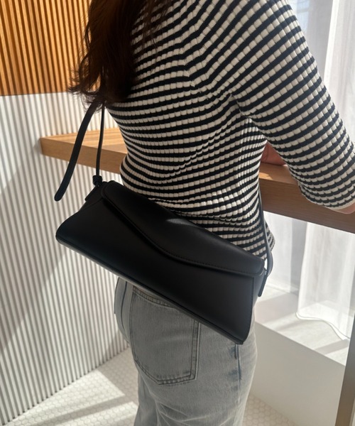 【セール】横長ショルダーバッグ BA-217(ショルダーバッグ)|ORiental TRaffic(オリエンタルトラフィック) 【セール】横長ショルダーバッグ BA-217(ショルダーバッグ)|ORiental TRaffic(オリエンタルトラフィック)