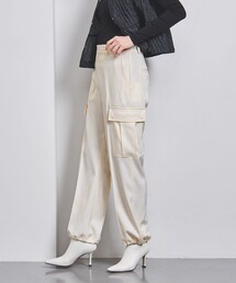 UNITED ARROWS | サテン サイドポケット パンツ(カーゴパンツ)