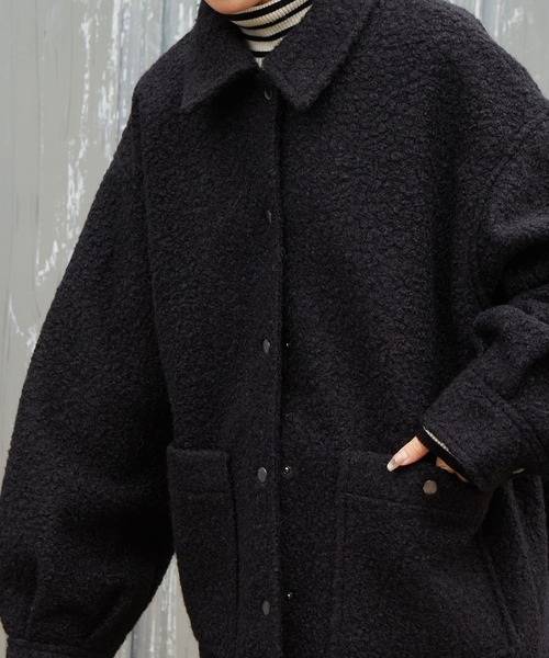 w closet（ダブルクローゼット）の「エコウールショートジャケット