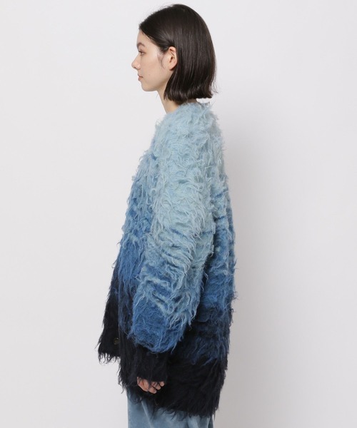 niko and...(ニコアンド)の「グラデーションボーダーカーディガン(カーディガン/ボレロ・レディース・ブルー/アイボリー/レッド・FREE)」の20枚目の写真