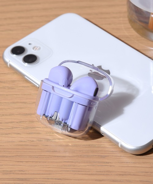 CALIFORNIA OUTFITTERS（カリフォルニア アウトフィッターズ）の「STD 3-12C16 ブルートゥース ワイヤレス イヤホン Bluetooth Ver.5.3（ヘッドフォン/イヤホン・メンズ・ブラック/ホワイト/グリーン/ピンク/パープル/ブルー・ONESIZE）」の13枚目の写真