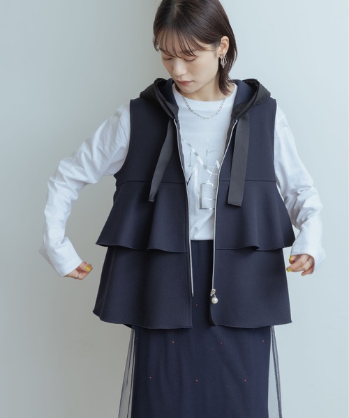 Eimee Law（エイミーロウ）の「フリルフーディ ワッフル