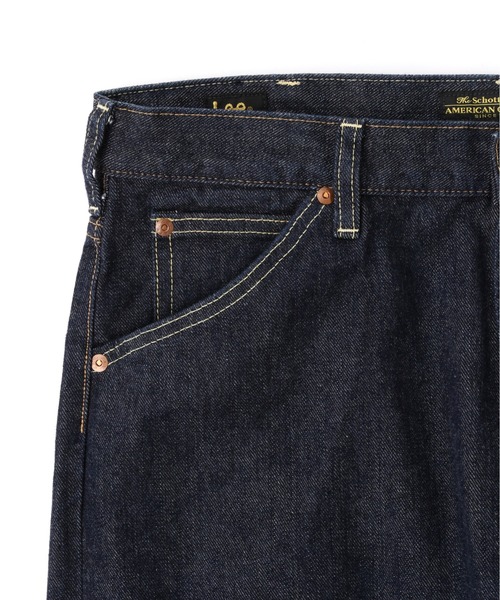 schott(ショット)の「Schott/ショット/×Lee/×リー/101Z(デニムパンツ・メンズ・インディゴブルー・36/30/32/34)」の5枚目の写真