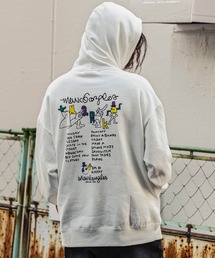 【WEB・直営店限定】MARK GONZALES ARTWORK COLLECTION(マーク ゴンザレス)バックプリントプルパーカー 3type 5colors