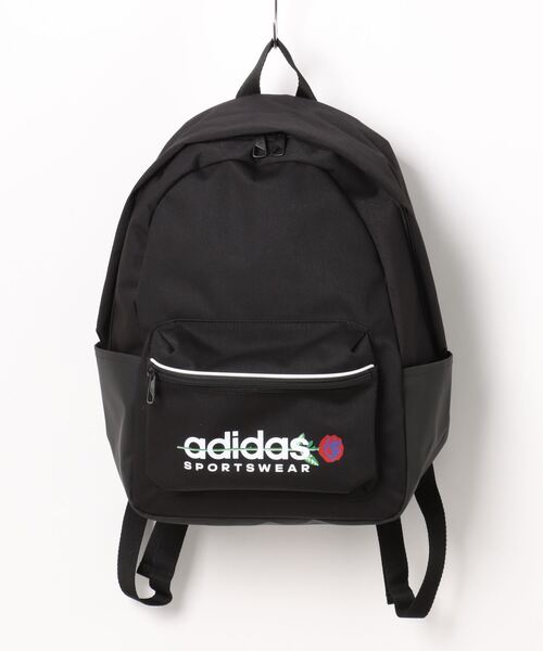 年末のプロモーション特価！ adidas（アディダス）の「《adidas》ｳｨﾒﾝｽﾞﾌﾗﾜｰﾊﾞｯｸﾊﾟｯｸ（バック バッグ