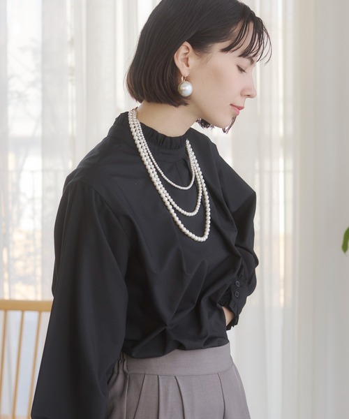 オケージョン対応 / セレモニー対応】2WAYフリルスタンドカラー