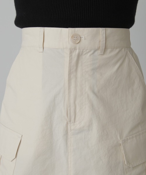 FREE'S MART(フリーズマート)の「◆ナイロンカーゴミニスカート(スカート・レディース・ブラック/カーキ/ホワイト・SMALL/MEDIUM)」の21枚目の写真