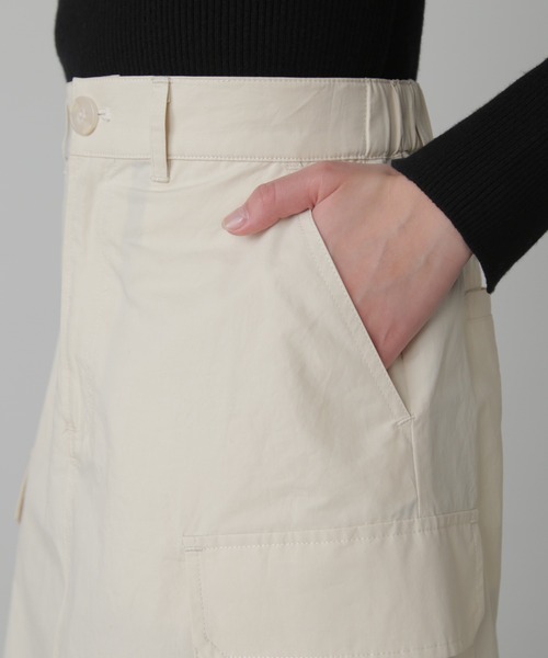 FREE'S MART(フリーズマート)の「◆ナイロンカーゴミニスカート(スカート・レディース・ブラック/カーキ/ホワイト・SMALL/MEDIUM)」の22枚目の写真