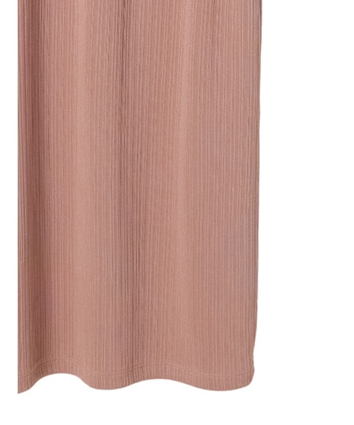 earth music&ecology（アースミュージックアンドエコロジー）の「SET2点リブワンピース+チュールビスチェ（ワンピース・レディース・ブラック/ピンク系その他2・FREE）」の14枚目の写真