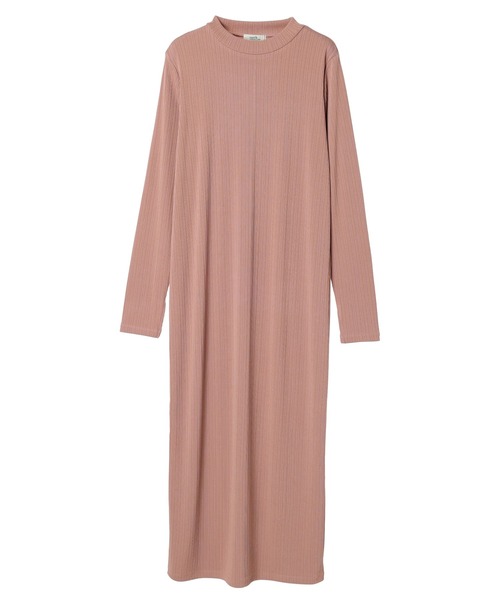 earth music&ecology（アースミュージックアンドエコロジー）の「SET2点リブワンピース+チュールビスチェ（ワンピース・レディース・ブラック/ピンク系その他2・FREE）」の17枚目の写真