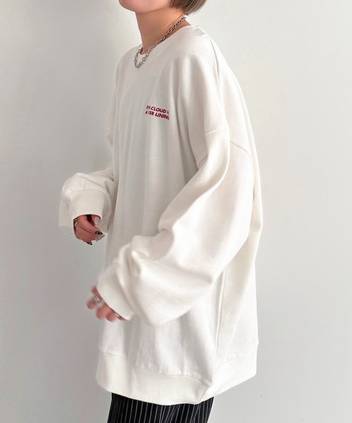 apres jour mignon（アプレジュールミニョン）の「アソートスウェット【ZOZOTOWN限定アイテム】（スウェット・レディース・ブラック/オフホワイト/ブラック系その他/ナチュラル/ブルー/ホワイト系その他・フリー/X-LARGE）」の14枚目の写真