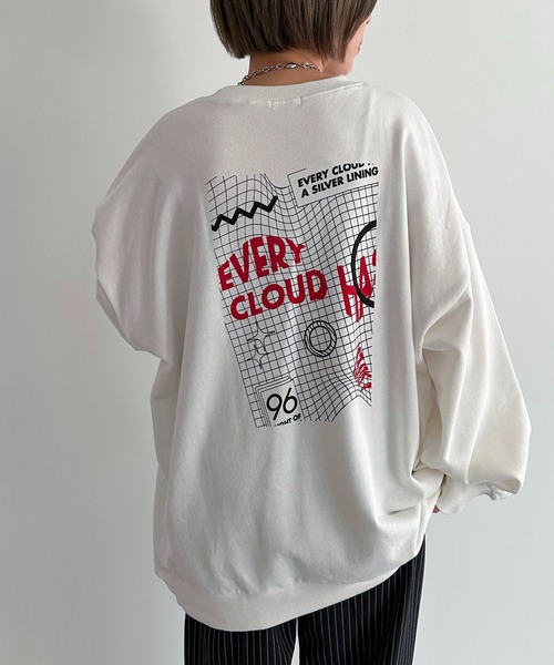 apres jour mignon（アプレジュールミニョン）の「アソートスウェット【ZOZOTOWN限定アイテム】（スウェット・レディース・ブラック/オフホワイト/ブラック系その他/ナチュラル/ブルー/ホワイト系その他・フリー/X-LARGE）」の17枚目の写真