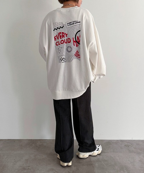 apres jour mignon（アプレジュールミニョン）の「アソートスウェット【ZOZOTOWN限定アイテム】（スウェット・レディース・ブラック/オフホワイト/ブラック系その他/ナチュラル/ブルー/ホワイト系その他・フリー/X-LARGE）」の19枚目の写真