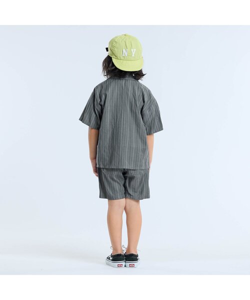 F.O.KIDS（エフオーキッズ）の「【上下セット】リラックス セットアップ（セットアップ・キッズ・カーキ/チャコール・80/90/95/100/110/120/130/140/150）」の6枚目の写真