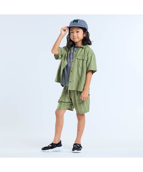 F.O.KIDS（エフオーキッズ）の「【上下セット】リラックス セットアップ（セットアップ・キッズ・カーキ/チャコール・80/90/95/100/110/120/130/140/150）」の7枚目の写真