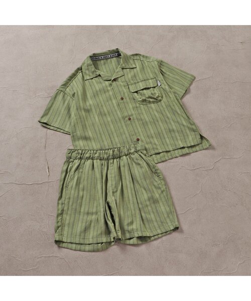 F.O.KIDS（エフオーキッズ）の「【上下セット】リラックス セットアップ（セットアップ・キッズ・カーキ/チャコール・80/90/95/100/110/120/130/140/150）」の10枚目の写真