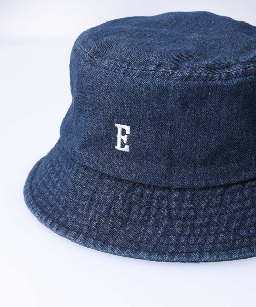 EDWIN(エドウィン)の「【EDWIN】刺繍デニムハット(ハット・キッズ・ダークインディゴブルー/ブラック・LL)」の11枚目の写真